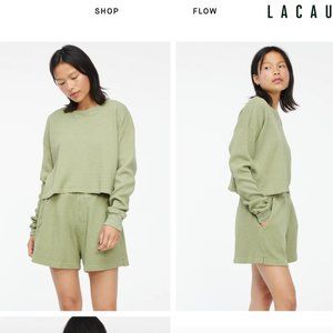 Lacausa Dakota Thermal in Aloe (NWOT)